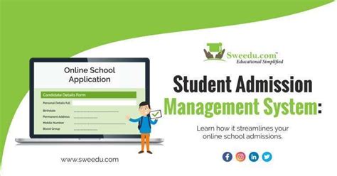 Optimize Admissions With A Student Management System Sweedu Edutech