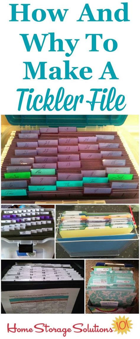 10 hot spots hiding in your home … that you can declutter in 10 minutes or less! How (& Why) To Create A Tickler File | Organizing ...