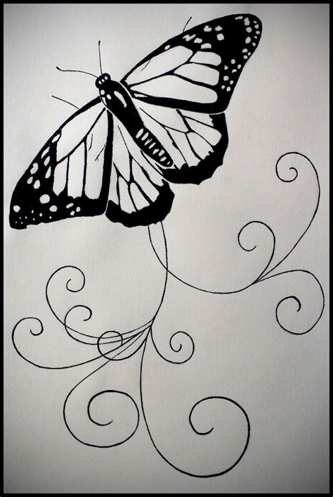 Ink Butterfly By Mylittledreamworld On Deviantart
