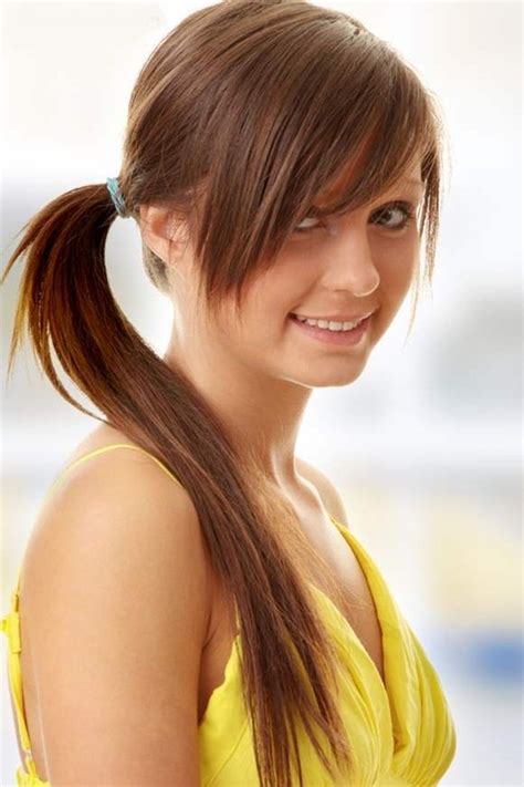 Instant Side Ponytail Hairstyles For Girls