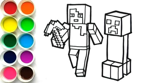 Top 93 Imagen Dibujos De Minecraft Para Colorear Vn