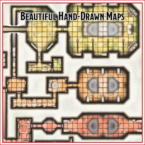 Elven Tower Dungeon Map Pack 8 Foundry Hub