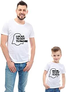 Venta Camisetas Personalizadas Papa E Hijo En Stock