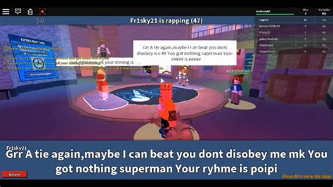 Awesome Raps For Roblox