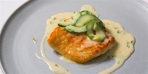 Turbot With Cucumber Beurre Blanc Recipe Great British Chefs
