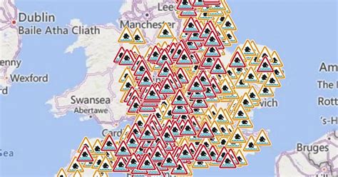 Terrifying Flood Map Shows Everywhere In The UK At Risk As Public Told
