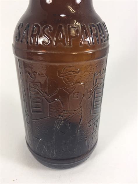 Sioux City Sarsaparilla Brown Glass Bottle Etsy