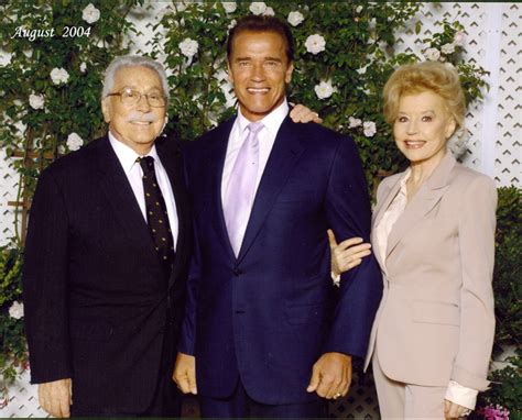Joe Weider Governor Arnold Schwarzenegger And Betty Weider Joe Weider