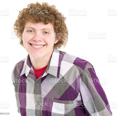 Portrait Of Smiling Teenage Boy Stock Photo Download Image Now 16