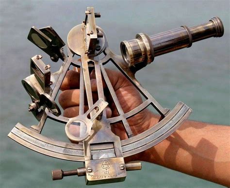 antiques maritime navigational instruments antique brass working marine sextant collectible