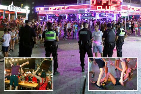 Brit Holidaymakers In Magaluf Asked To Sign Good Behaviour Contract As Majorca Party Resort