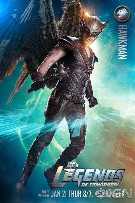 Legends Of Tomorrow Videos Feature Hawkman And Hawkgirl Collider