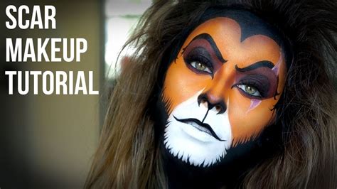 Lion King Broadway Scar Makeup