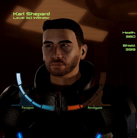 What Does Your Custom Shepard Look Like Why Masseffect