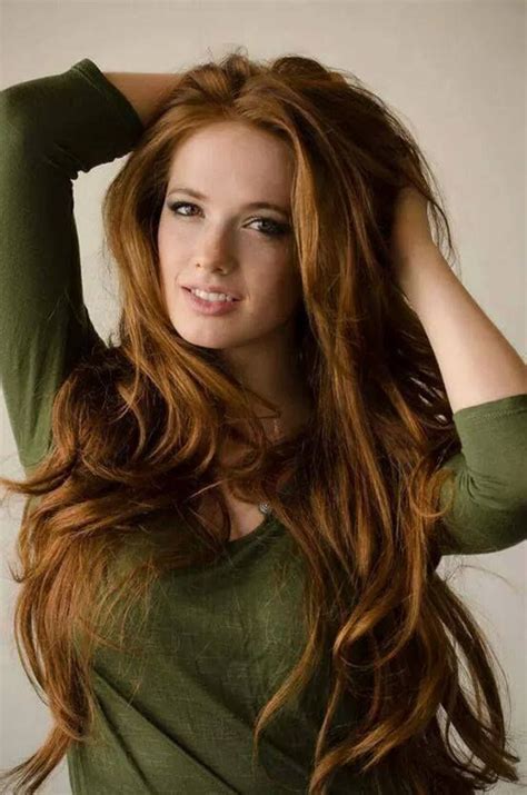 Redheads Red Haired Beauty Long Hair Styles Beautiful Redhead
