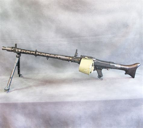 Original Wwii German Mg 34 Display Machine Gun Dot 1943 And Partially