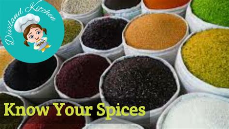 Know Your Spices Youtube