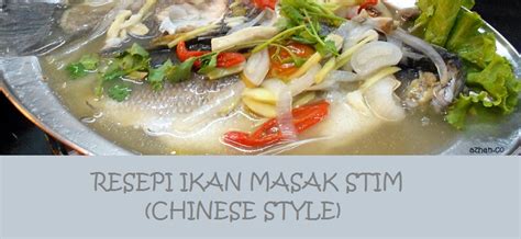 Siakap stim resepi sugupavitra|sungguh sedap x tipu. Resepi Ikan Masak Stim (Chinese Style) | Azhan.co