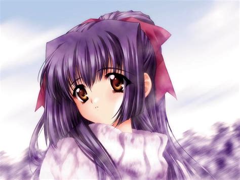 Image Anime Girl With Purple Hair 44048944379