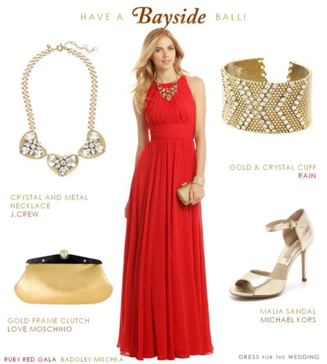 How To Accessorize A Red Dress Dress For The Wedding