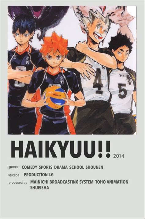 Haikyu Minimalist Poster Anime Printables Anime Reccomendations