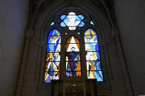 Stained Glass Inside The Catedral De La Almudena Madrid Sp Flickr