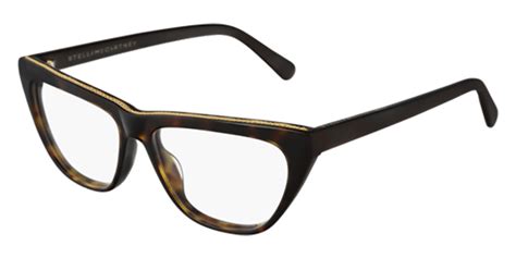 Stella Mccartney Sc0191o 002 Eyeglasses In Tortoise Smartbuyglasses Usa