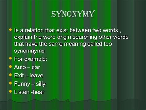 Semantic Relationships Examples Img Pewpew