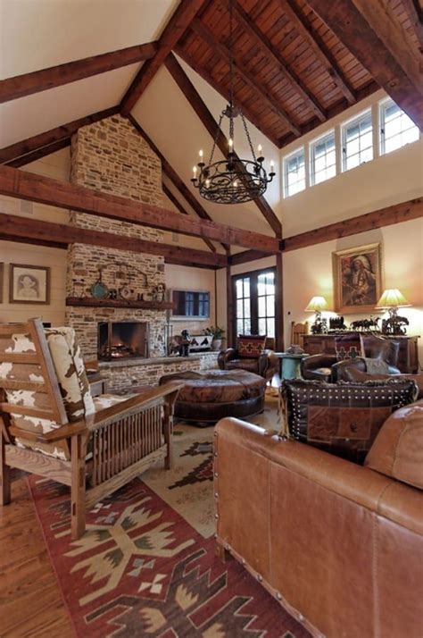 55 Awe Inspiring Rustic Living Room Design Ideas Western