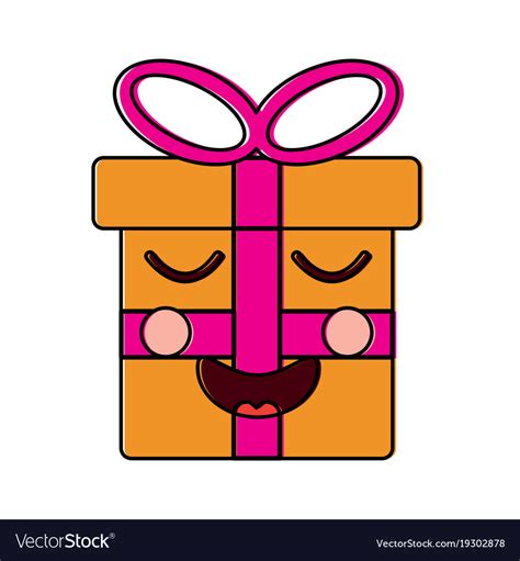T Box Happy Emoji Icon Imag Royalty Free Vector Image