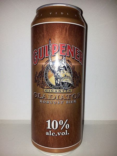 Its main products are beer, rice wine. Gulpener Gladiator, 10% beer from the Netherlands, the ...