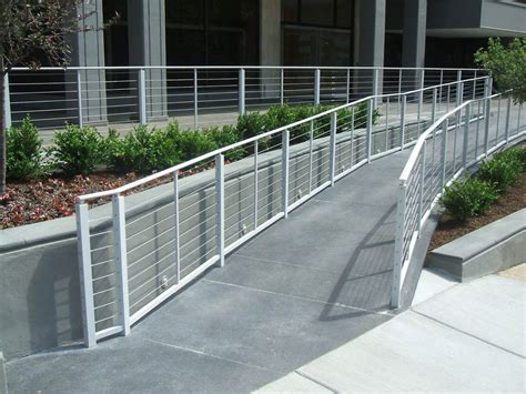 We offer stainless steel ramp railing in innovative and unique designs. Hand Rails & Railings- Foreman Fabricators Inc. - St ...