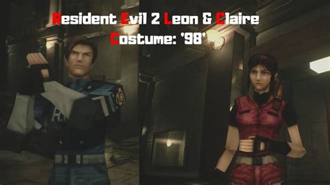Resident Evil 2 Remake Leon And Claire Costume 98 Youtube