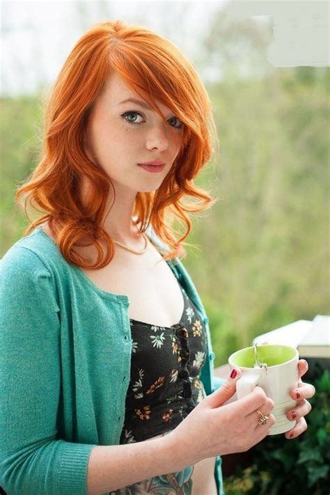 Try these chic and bold short red hair ideas. Cute Redheads Girls