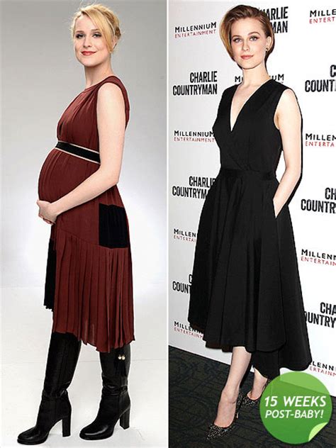 Celebrity Moms Before And After Pregnancy