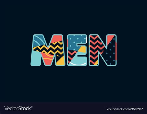 Men Concept Word Art Royalty Free Vector Image