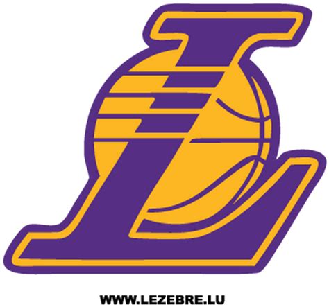 This american team, which is highly victorious and famous, is a member of national basketball association (nba). Los Angeles Lakers Logo Decal - Los Angeles Lakers L Logo ...