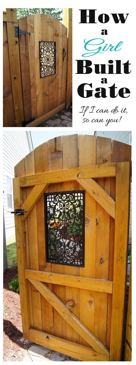 If you need one or need to upgrade it to add something new but can't afford to to have it, one of these 9 diy fences and gate is all you need. How a Girl Built a Gate | Confessions of a Serial Do-it ...