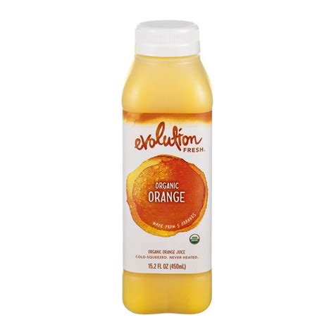 Evolution Fresh Pure Orange Cold Pressed Organic Orange Juice 152 Oz