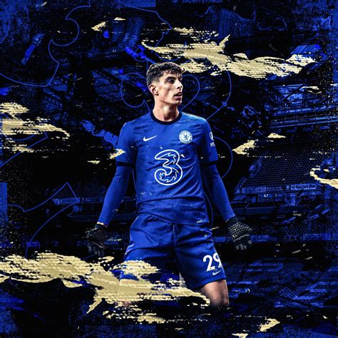 Kai havertz is a german professional footballer who plays as an attacking midfielder or right winger for bayer leverkusen and the german national team. Kai Havertz Chelsea Wallpaper Hd - Hd Football