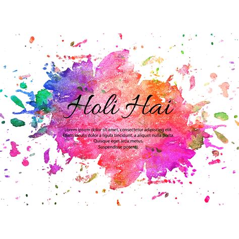 Happy Holi Colorful Festival Background 245499 Vector Art At Vecteezy
