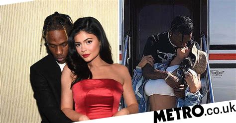 Kylie Jenner And Travis Scott Share Sweet Kisses At Coachella 2019