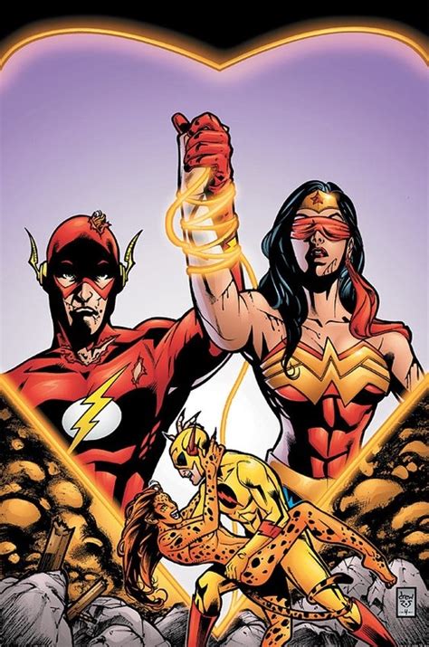 I Love Super Heroes Wonder Woman And The Flash Team Up