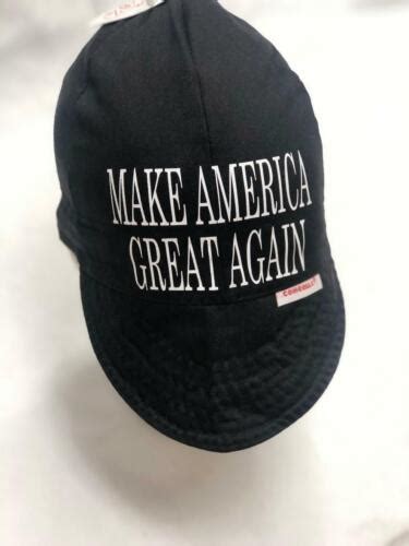 Trump Maga Welding Cap Welders Hat Comeaux Supply Caps Solid Black
