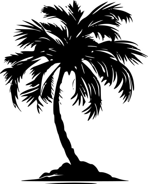 Palm Tree Minimalist And Simple Silhouette Vector Illustration Vector Art At Vecteezy