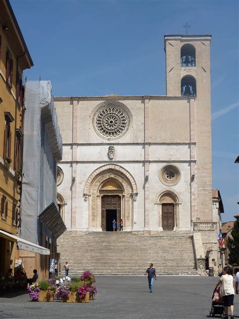 Italy Todi Duomo Di Todi Umbria Region Province Of Perugia