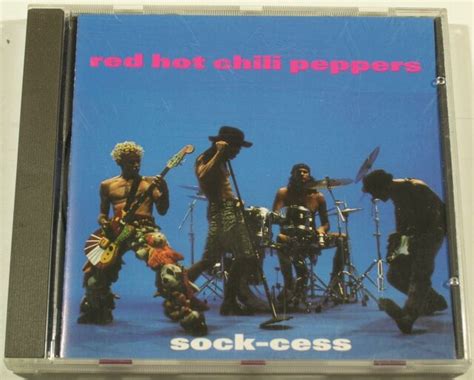 Red Hot Chili Peppers Sock Cess Cd Rare Uk Promo Compilation 1989 Emi