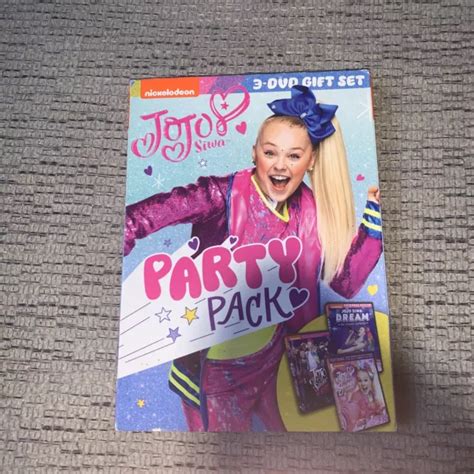Jojo Siwa Party Pack Dvd 999 Picclick