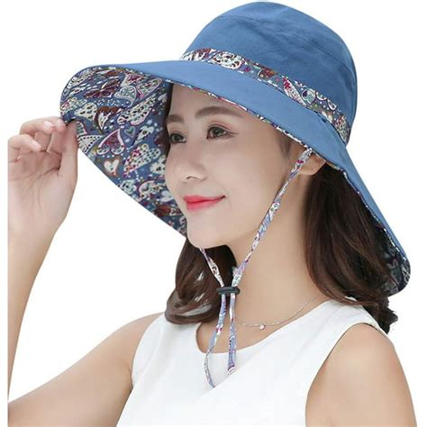 Mier Sun Hats For Women Packable Sun Hat Wide Brim Uv Protection Beach
