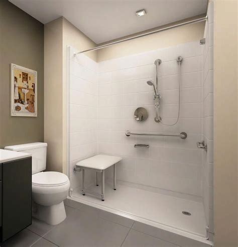 Check Below For Walk In Shower Small Bathroom Handicap Shower Stalls